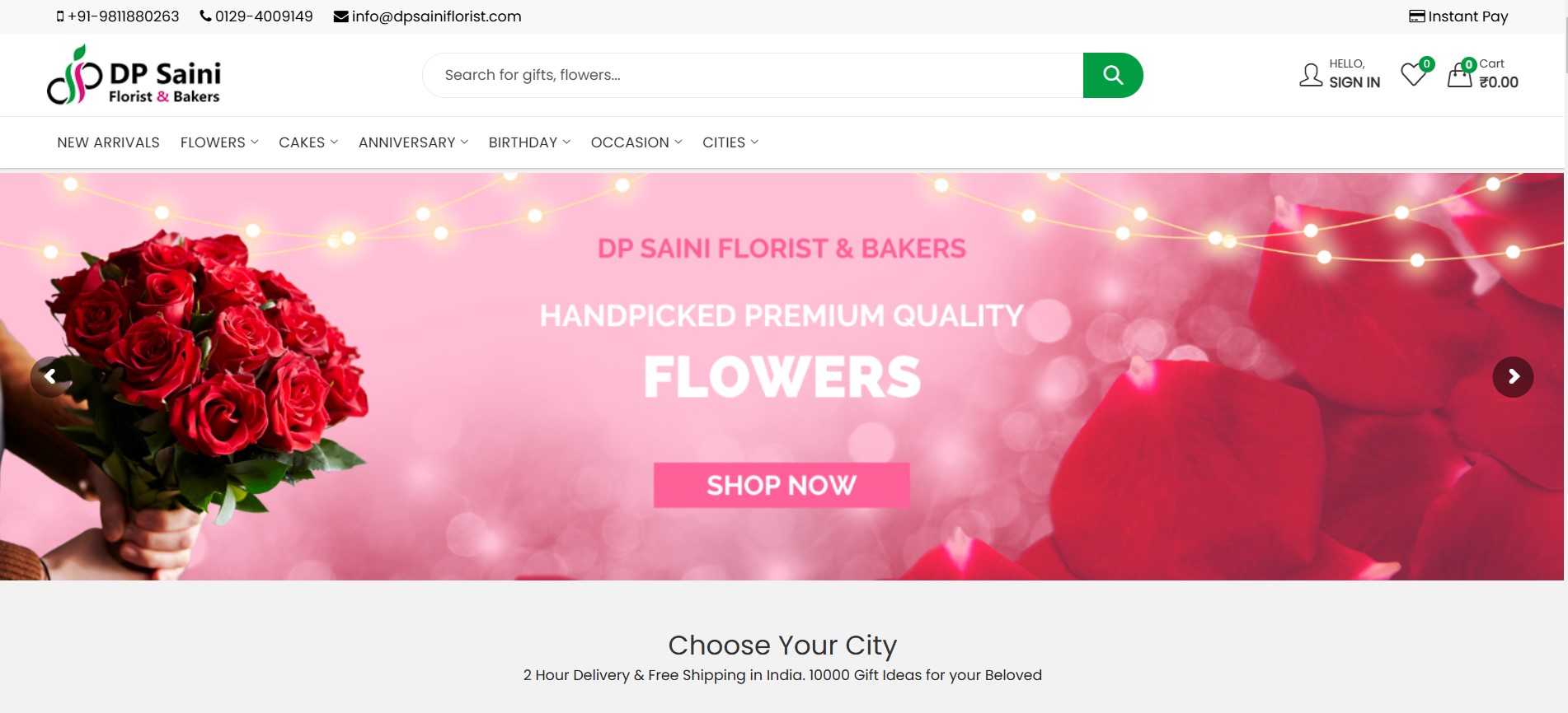 DP Saini Flowers